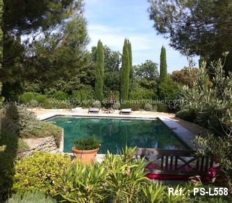 location villa avec vue Luberon